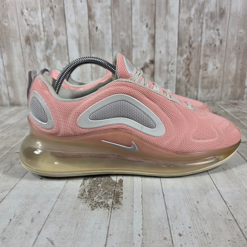 Nike Air Max 720 Pink Silver‎ Womens Running Shoes AR9293-603 Size 10
